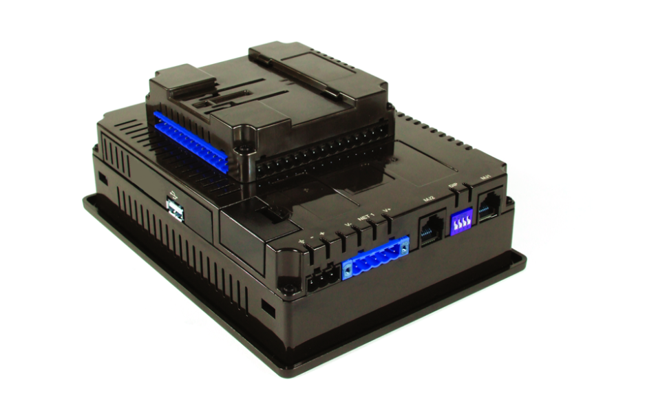 XL6 PRIME; 5.7" kolor; 2 MB pamięci; RS232; RS485; RS232/485; Ethernet; 2x USB; MicroSD; CAN; 12 DI (24V; 4 HSC); 12 DO (24V; 2 PWM); 2 AI (0-10V; 0-20mA; 4-20mA) 3