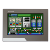 Dotykowy panel operatorski Astraada HMI, matryca TFT 7” (800x400, 65k), RS232/422/485, RS422/485, RS232, USB Client/Host, Ethernet, MicroSD