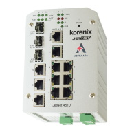 Switch zarządzalny przemysłowy, Ethernet - 10-portowy (7 x 10/100 Base-TX + 3 x RJ45/SFP  - 100 Base-X), RING, Modbus TCP