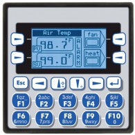 Sterownik PLC z HMI XLe - 2.25", CAN; 12 DI (24VDC), 12 DO (24VDC), 2 AI (0-10V, 0-20mA, TC, RTD), 2 AO (0-10V, 0-20mA); zasilanie 9-30VDC