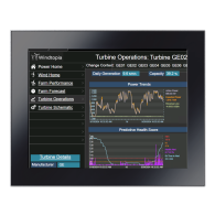Przemysłowy monitor dotykowy LED, ekran pojemnościowy 15", 1024*768, złącza: HDMI, VGA, 2 x USB, 1 x USB Touch, zasilanie 12-24 VDC, z zasilaczem w zestawie