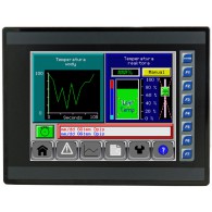 Sterownik PLC z HMI EXL10 - 10", 12 DI (24V, 4 HSC), 12 DO (24V, 2 PWM), 6 AI (0-10V, 0-20mA, 4-20mA, RTD, THM), 4 AO (0-10V, 0-20mA, 4-20mA)