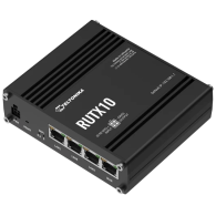 RUTX10 - Router Ethernet bez GSM - Ethernet ; 4x1000Mps; WiFi ; Bluetooth LE