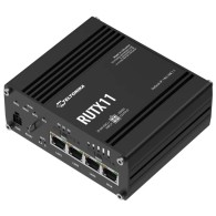 RUTX11 - Router przemysłowy 4G (LTE); Ethernet; 256 MB RAM; DUAL SIM; Bluetooth; SMS; IPSec; openVPN; WiFi; montaż na szynie DIN