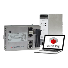 Zestaw szkoleniowy Astraada One Compact Slim - Sterownik ECC2100 + Zasilacz 24 VDC + Targety + e-Szkolenie