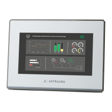 Dotykowy panel operatorski Astraada HMI, matryca TFT 7” (800x480, 65k), RS232, RS422/485, RS485, USB Client/Host, Ethernet, 30m gwarancji