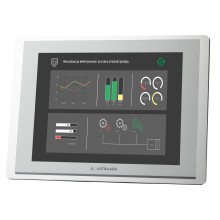Dotykowy panel operatorski Astraada HMI, matryca TFT 12,1” (1024x768, 65k), RS232, RS422/485, RS485, USB Client/Host, Ethernet, 30m gwarancji