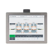 Przemysłowy komputer panelowy 15"-21,5"; dotykowy ekan rezystancyjny, obudowa ze stali nierdzewnej IP69K, Intel Celeron J6412; do 16 GB RAM; mSATA SSD