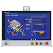 Przemysłowy komputer panelowy z przyciskami (pulpit operacyjny), dotykowy ekran pojemnościowy 15"-21,5", procesor Intel i3/i5 11 generacji/Celeron J6412, do 32 GB RAM, montaż na wysięgniku