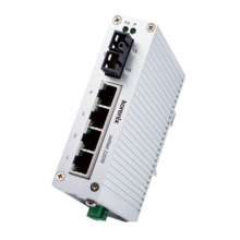 Switch niezarządzalny przemysłowy, Ethernet - 5-portowy (4 x 10/100 Base-TX + 1 złącze singlemode- 100 Base-X)