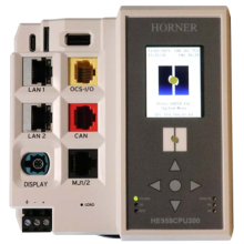 Sterownik CPU300: 2,2"; 1x RS232/RS485; 1x CsCAN; 2x Ethernet; 1x OCS-IO; MicroSD; USB-C; HMI Connectivity; 10-30VDC