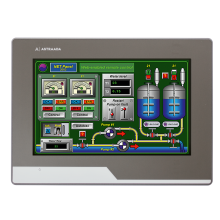 Dotykowy panel operatorski Astraada HMI, matryca TFT 7” (800x480, 65k), RS232/422/485, RS422/485, RS232, USB Client/Host
