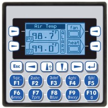 Wyprzedaż - Sterownik PLC z HMI XLe - 2.25", 12 DI (12/24VDC), 12 DO (24VDC), 6 AI (0-10V, 0-20mA, TC, RTD), 4 AO (0-10V, 0-20mA); zasilanie 9-30VDC