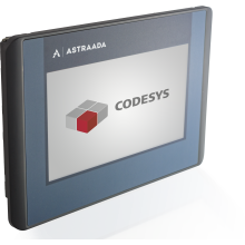 Dotykowy terminal operatorski Astraada One, matryca TFT 4,3” (430x272), 800 MHz, 512 MB Flash, 512MB RAM, 1x USB, 1x ETH (do Astraada One PLC) (222001800)