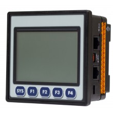 Sterownik PLC z HMI EXLt - 3.5",  Ethernet; 12 DI (24V; 4 HSC); 6 DO (przekaźnik 2A); 4 AI (0-10V; 0-20mA; 4-20mA)