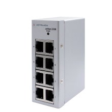 Switch niezarządzalny przemysłowy, Ethernet - 8-portowy (10/100 Base-TX), IP30, -40...+75C