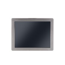 Przemysłowy monitor dotykowy, ekran rezystancyjny 15", 1024 x 768, obudowa ze stali nierdzewnej o klasie szczelności IP69K