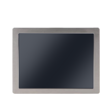 Przemysłowy monitor dotykowy, ekran rezystancyjny 19", 1280 x 1024, obudowa ze stali nierdzewnej o klasie szczelności IP69K