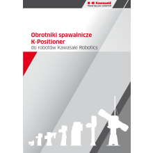 Obrotniki spawalnicze K-Positioner do robotów Kawasaki Robotics