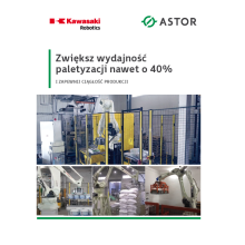 Zwiększ wydajność paletyzacji nawet o 40%