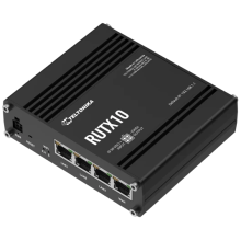 RUTX10 - Router Ethernet bez GSM - Ethernet ; 4x1000Mps; WiFi ; Bluetooth LE