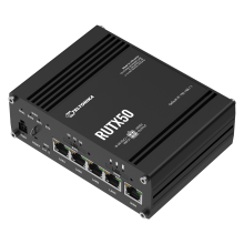 RUTX50 - Router przemysłowy 5G/4G; Ethernet; 256 MB RAM; DUAL SIM; GPS; SMS; IPSec; openVPN; WiFi; montaż na szynie DIN