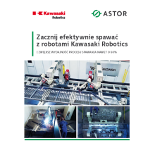Zacznij efektywnie  spawać  z robotem Kawasaki Robotics