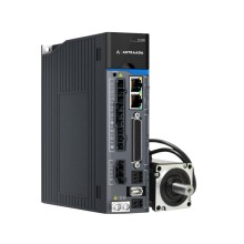 Serwosilnik bez hamulca o mocy 1.0 kW (3.18 Nm), zasilanie 230 V, wym. flanszy 80 mm, enkoder absolutny 23 bit, prędkość znam. 3000 rpm