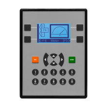PROMOCJA - Sterownik PLC z HMI X2 - 2.2", 12 DI (24V, 4 HSC 10 KHz), 12 DO (24V, 2 PWM 65KHz), 4 AI (4-20mA, 12 bit), 2 AO (4-20mA, 12 bit)