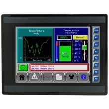 Sterownik PLC z HMI XL10 Prime - 10", 12 DI (24V; 4 HSC); 6 DO (przekaźnik 2A); 4 AI (0-10V; 0-20mA; 4-20mA)