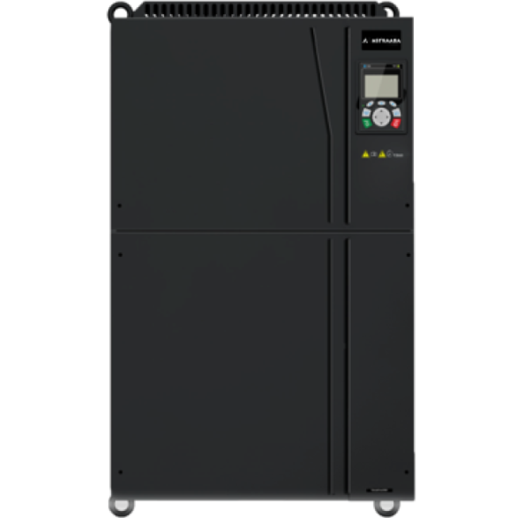 DRV-28 frequency converter: 185/200 kW, 3x400V power supply, vector control, STO, EMC filter, LCD operator panel, support for expansion modules, vent-pump functions, fire-mode, 30 months warranty