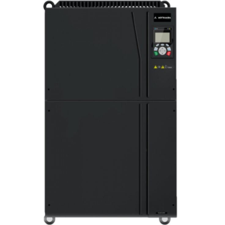 DRV-28 frequency converter: 132/160 kW, 3x400V power supply, vector control, STO, EMC filter, LCD operator panel, expansion module support, vent-pump functions, fire-mode, 30 months warranty