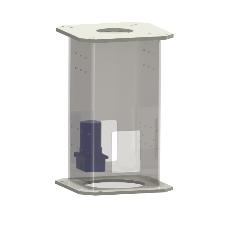 Option TRK500: Automatic grease system for one slider