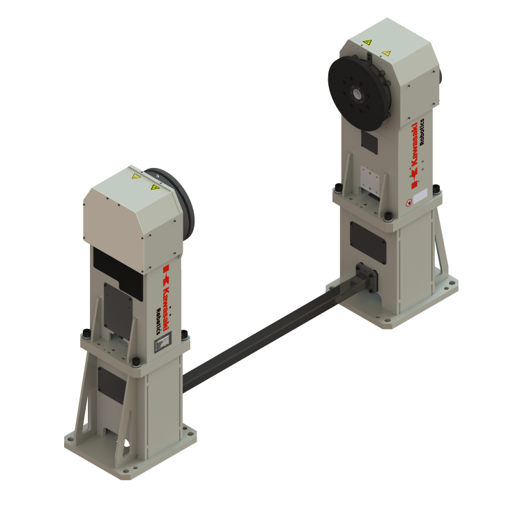 Single axis welding positioner with rated capacity of 1000 kg