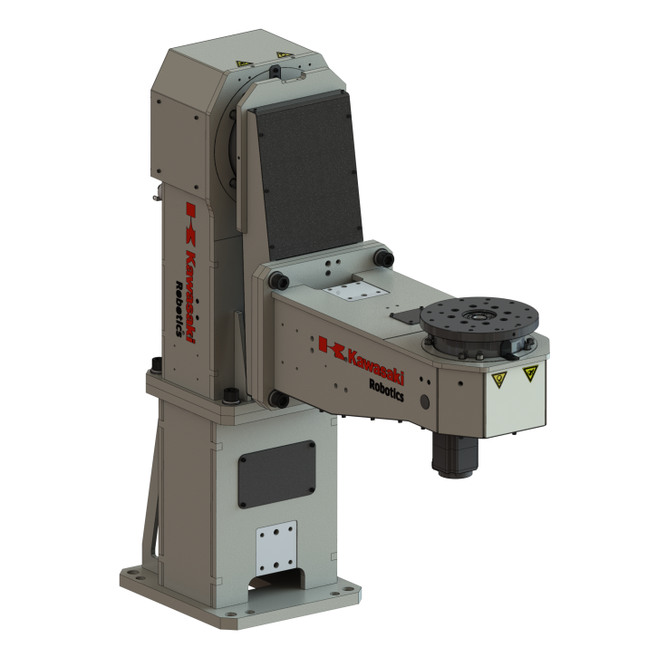 Double axis welding positioner with rated capacity of 125 kg