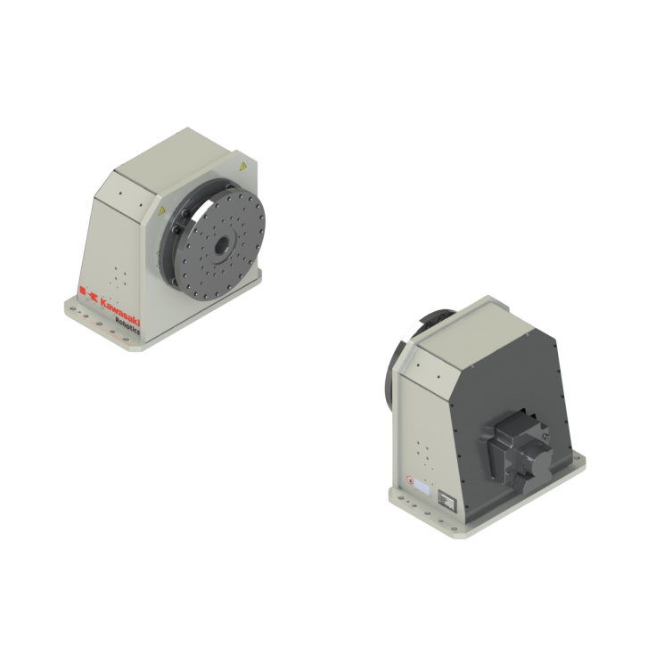 Single axis welding positioner with rated capacity of 2000 kg