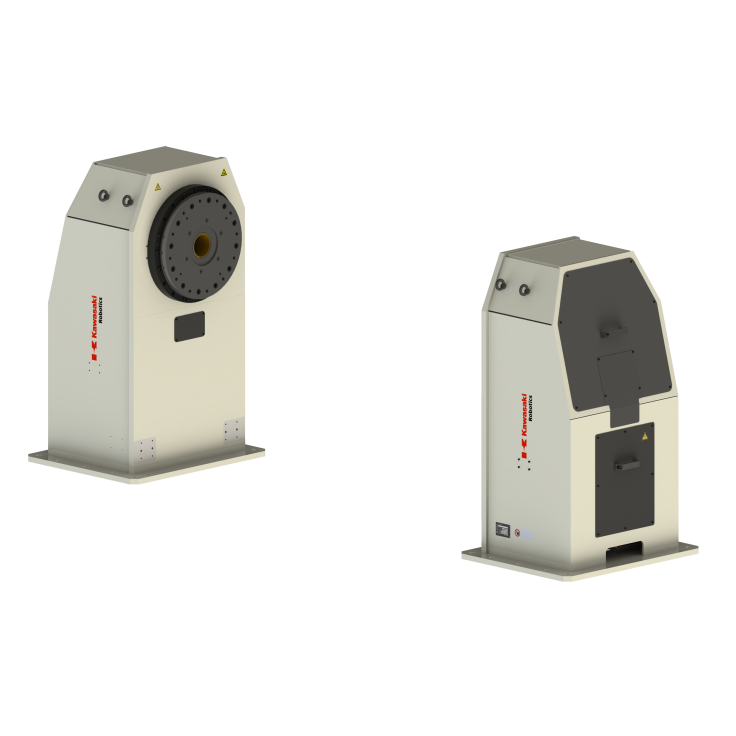 Single axis welding positioner with rated capacity of 3300 kg