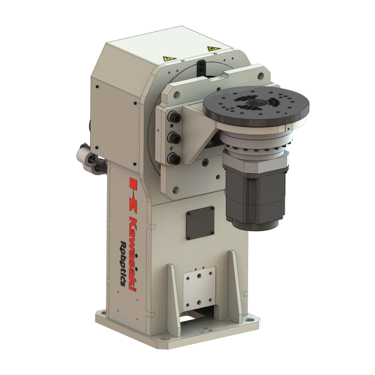 Double axis welding positioner with rated capacity of 460 kg