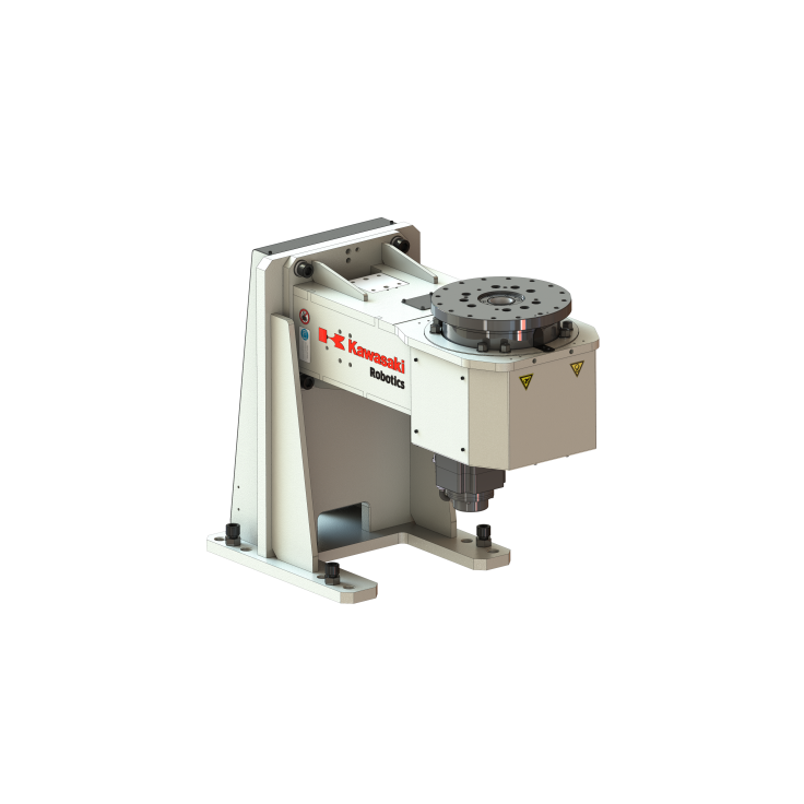 Welding positioner with rated capacity of 750 kg