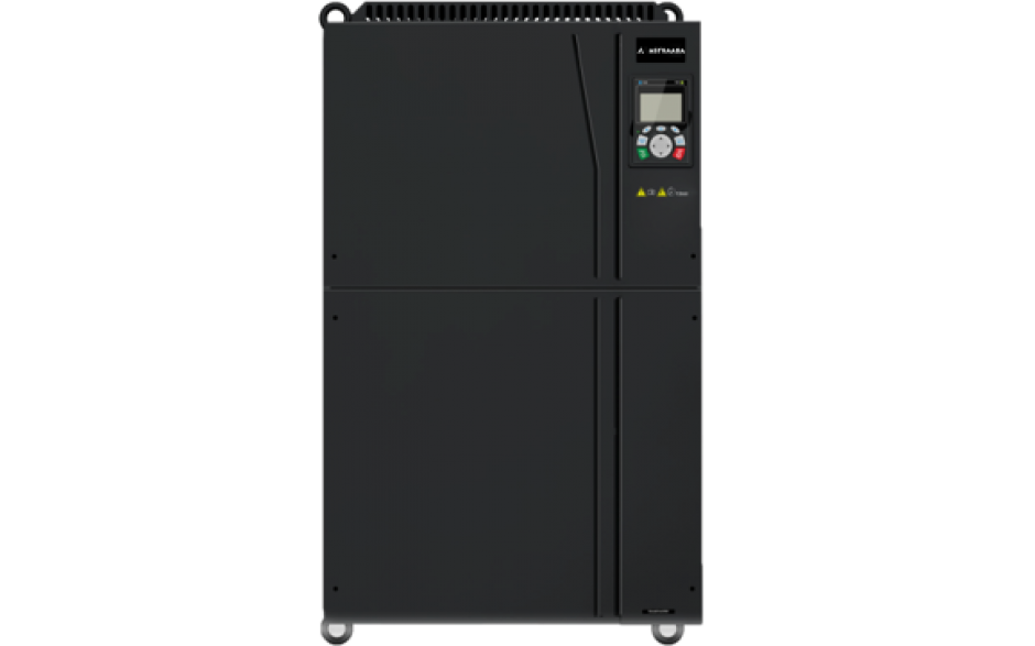 DRV-28 frequency converter: 132/160 kW, 3x400V power supply, vector control, STO, EMC filter, LCD operator panel, expansion module support, vent-pump functions, fire-mode, 30 months warranty