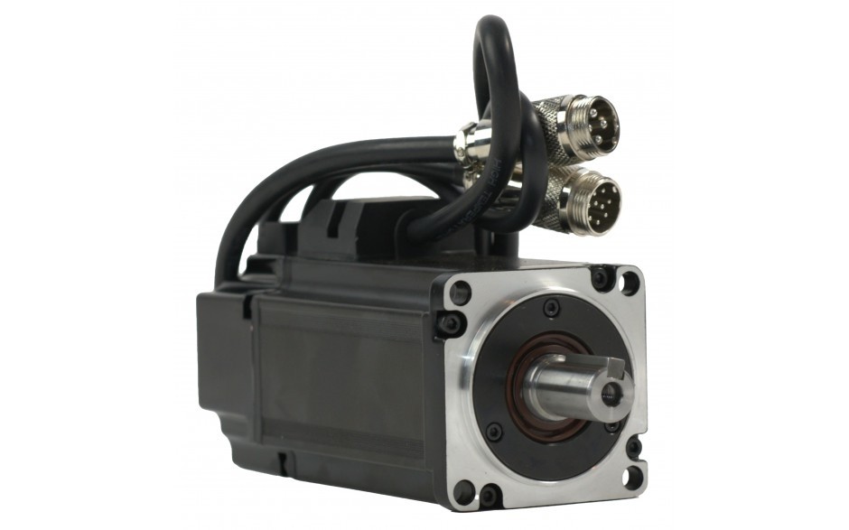 Servo motor 0.4kW (1.30Nm), 230V, 23bit absolute encoder, rated speed 3000rpm, dim. flange 60mm 2