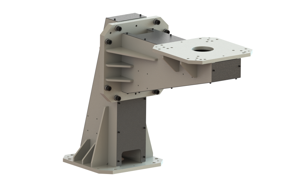 Option TRK500: Robot pedestal for increasing range in Y axis (848/878mm) - RS010/13/20, BA006/013, RA010