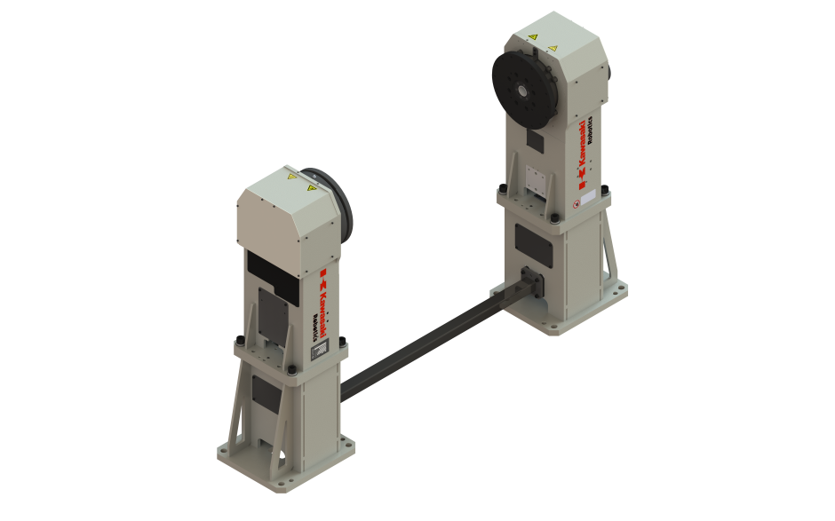 Single axis welding positioner with rated capacity of 1000 kg