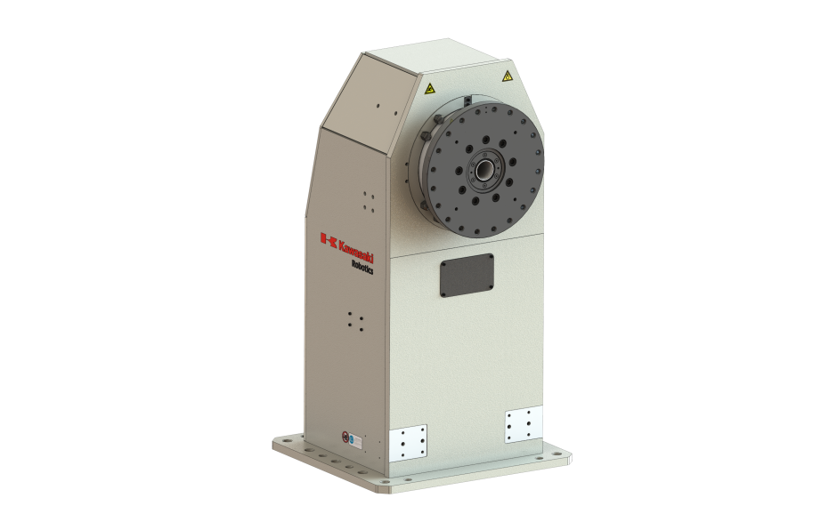 Single axis positioner with rated capacity of 2000 kg