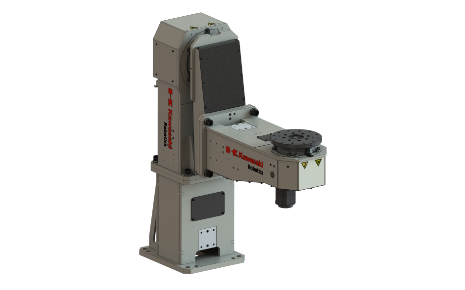 Double axis welding positioner with rated capacity of 125 kg