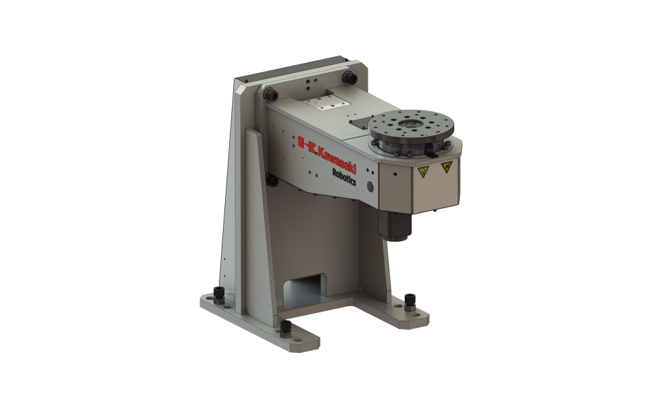 Single axis welding positioner with vertical rotating axis and 180 kg payload 2
