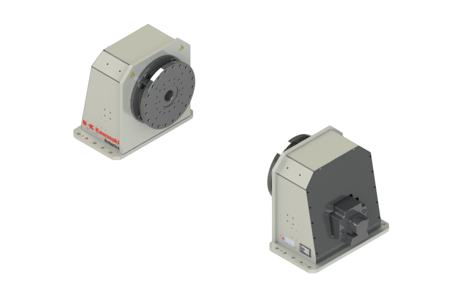 Single axis welding positioner with rated capacity of 2000 kg