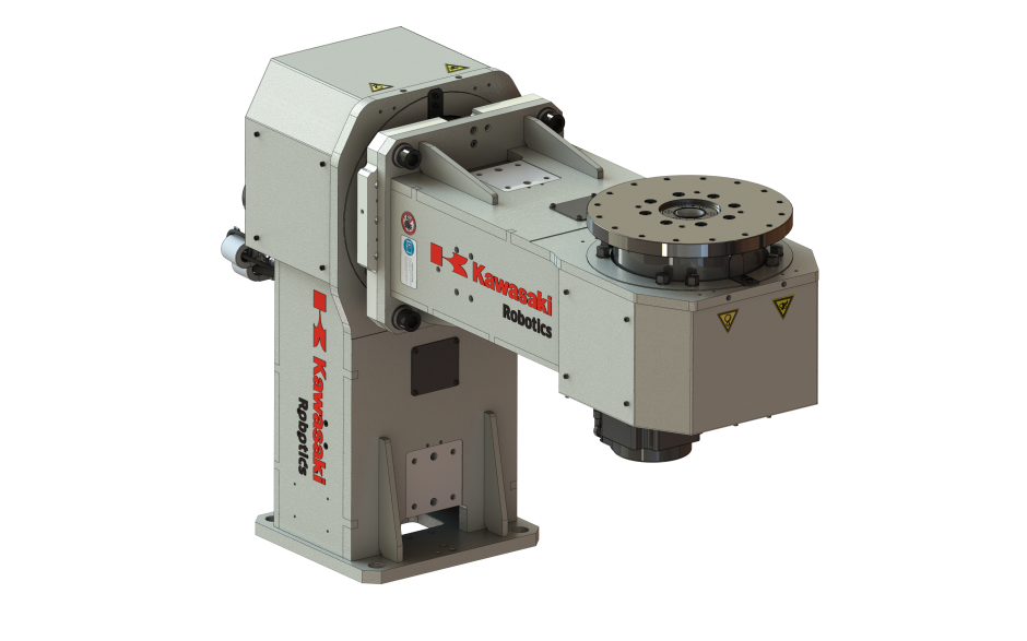 Double axis welding positioner with rated capacity of 250 kg