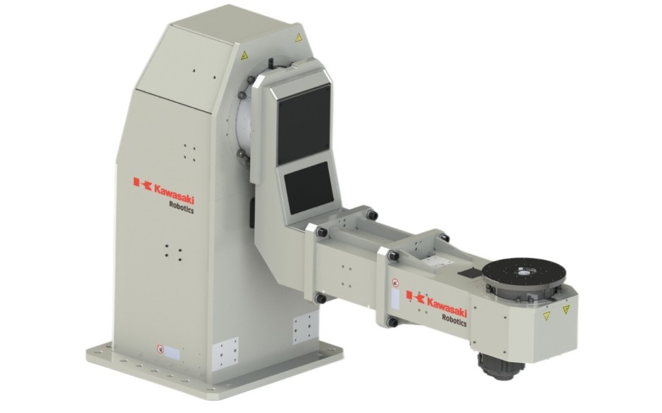 Double axis welding positioner with rated capacity of 250 kg