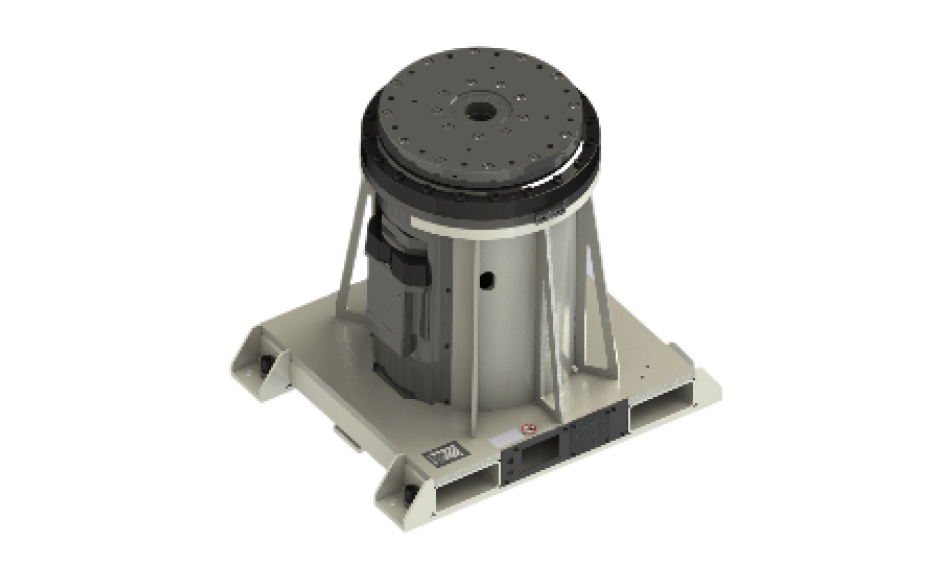 Welding positioner with rated capacity of 2500 kg
